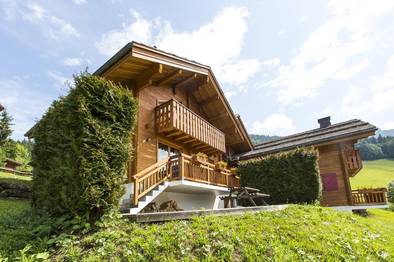 Les Chalets Du Danay Saint-Jean-de-Sixt Eksteriør bilde