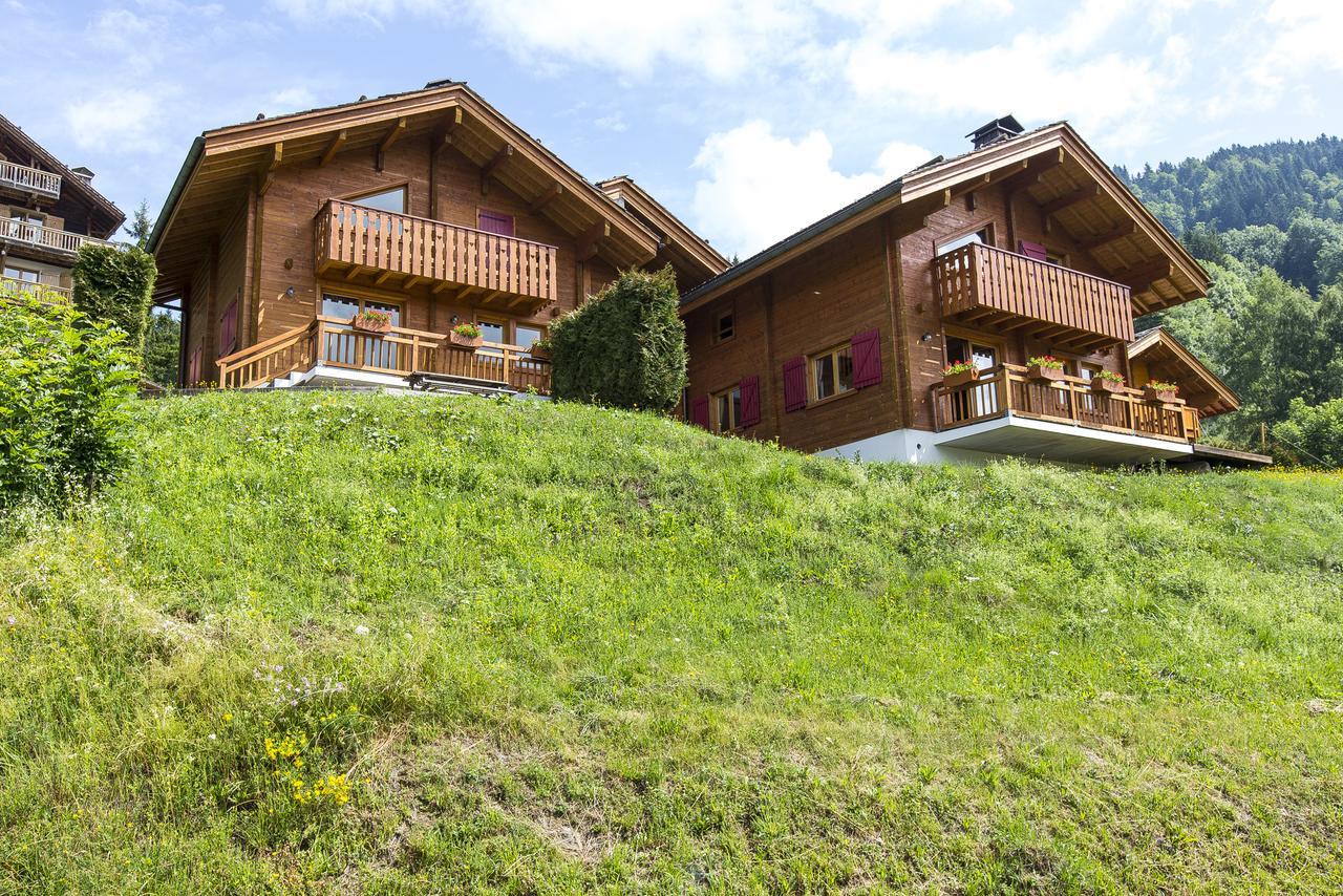 Les Chalets Du Danay Saint-Jean-de-Sixt Eksteriør bilde